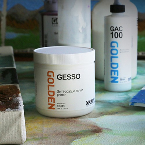 Roberson Acrylic Gesso Primer White - Primers and Sealers - Canvas and  Supports