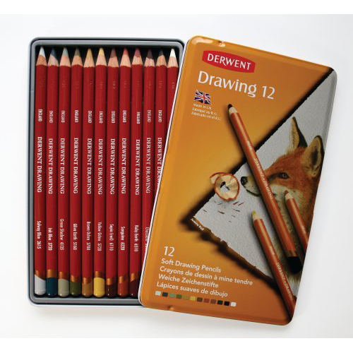  Derwent GraphiTine Colored Pencil Shadow 05 : Artists Pencils  : Arts, Crafts & Sewing