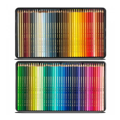 Caran dAche Supracolor Soft Pencils Tin Set of 80 - Broad Canvas